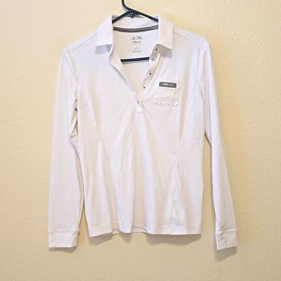 Adidas aadipure long sleeve golf women's top size s - Picture 1 of 7